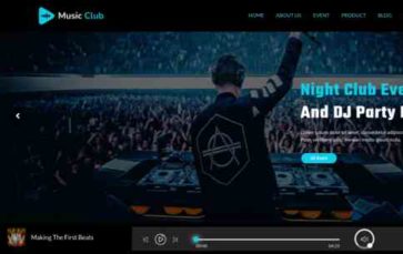 Club (screenshot desktop)