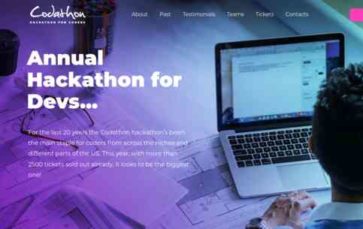 Codathon (screenshot desktop)