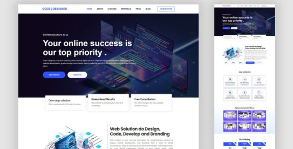 CodeDesigner (TemplateMonster)