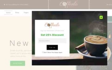 Coffeelo (screenshot desktop)