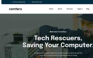 Comterx (screenshot desktop)