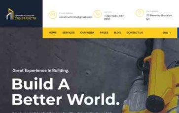 Constructr (screenshot desktop)