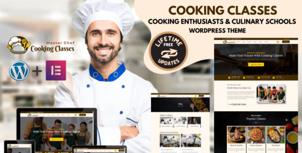 Cooking Classes (TemplateMonster)