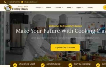 Cooking Classes (EleKitStudio) (screenshot desktop)