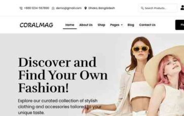 Coralmag (screenshot desktop)