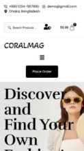 Coralmag (screenshot mobile)