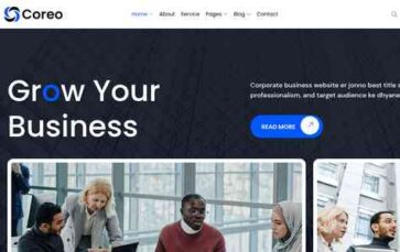 Coreo (screenshot desktop)