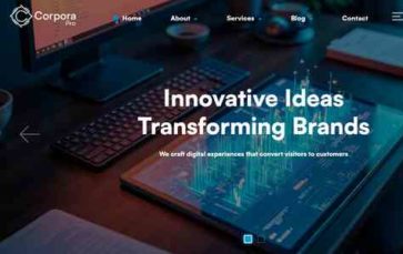 CorporaPro (screenshot desktop)