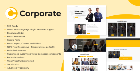 Corporate Business (TemplateMonster)