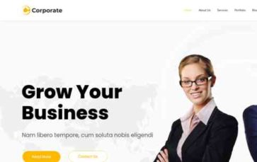 Corporate Business (screenshot desktop)