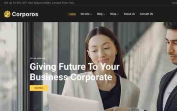 Corporos (screenshot desktop)