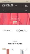 Cosmaxe (screenshot mobile)