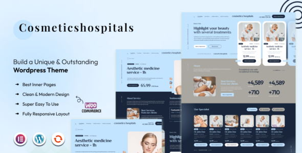 CosmeticsHospitals (TemplateMonster)