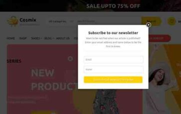 Cosmix (screenshot desktop)