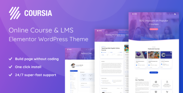 Coursia (TemplateMonster)