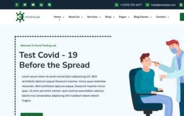 Covid Plus (screenshot desktop)