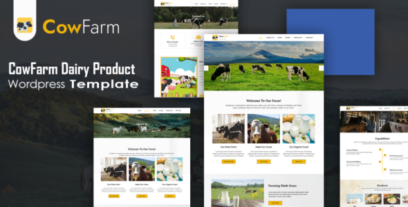 CowFarm (TemplateMonster)