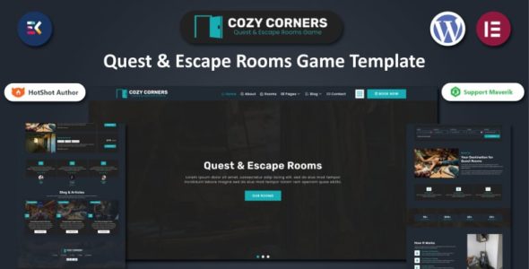 Cozy Corners (TemplateMonster)