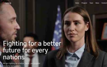 Cronics (screenshot desktop)