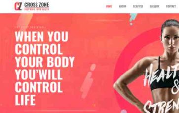 Cross Zone (Zemez) - (screenshot desktop)