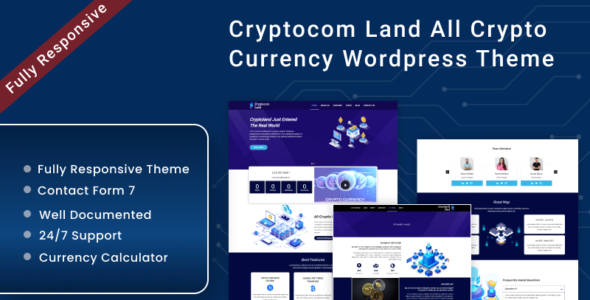 Cryptoland (TemplateMonster)