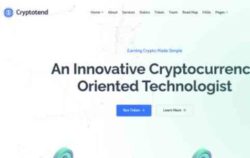 Cryptotend (screenshot desktop)