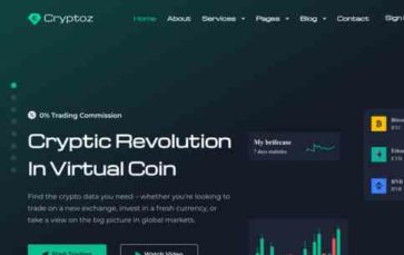 Cryptoz (iamAbdus) - (screenshot desktop)