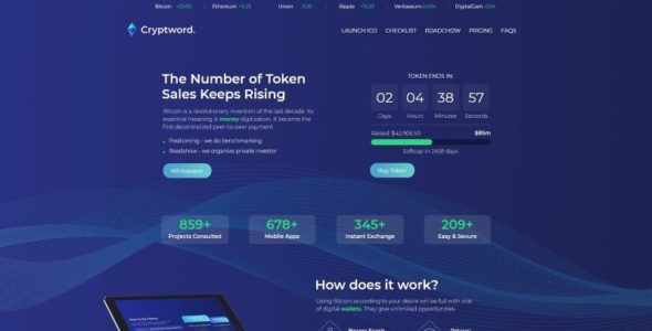 Cryptword (TemplateMonster)