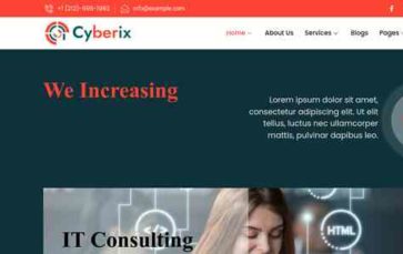 Cyberix (screenshot desktop)