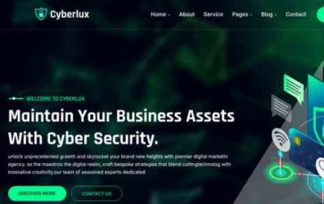 Cyberlux (screenshot desktop)