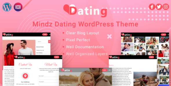 Dating (TemplateMonster)