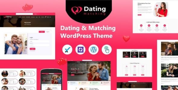 Dating Matching (TemplateMonster)