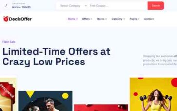 Dealsoffer (screenshot desktop)