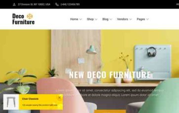 DecoFurniture (screenshot desktop)