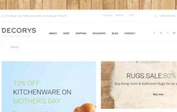 Decorys (screenshot desktop)