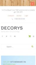 Decorys (screenshot mobile)