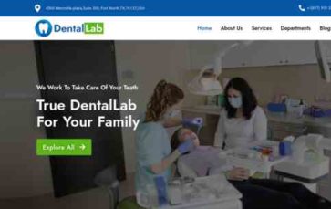DentalLab (screenshot desktop)