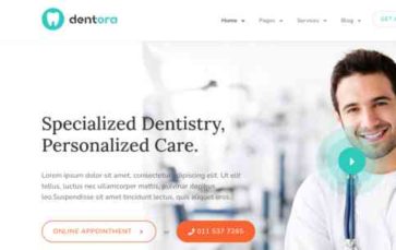 Dentora (screenshot desktop)