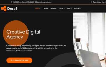 Deraf (screenshot desktop)