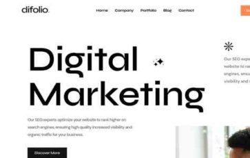 Difolio (screenshot desktop)