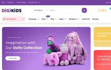 Digikids (screenshot desktop)