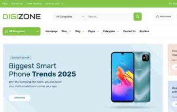 DigiZone (screenshot desktop)