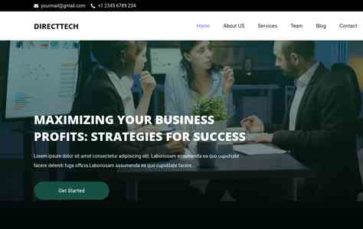 Directtech (screenshot desktop)