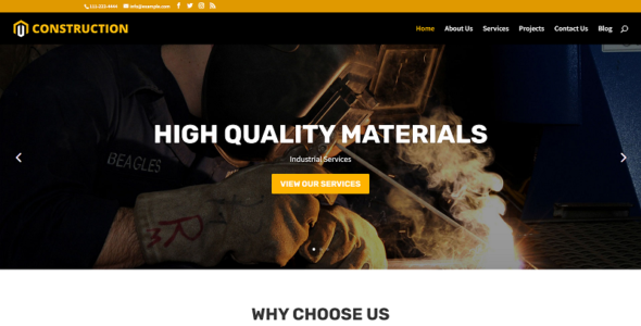 Divi Construction (TemplateMonster)