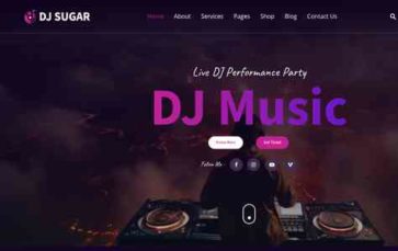 DJ Sugar (screenshot desktop)