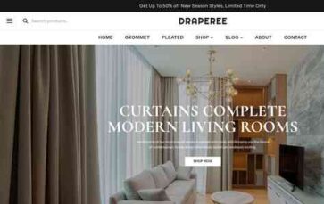 Draperee (screenshot desktop)