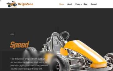 DriftZone (screenshot desktop)