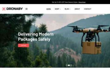 Dronaby (screenshot desktop)