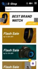 E-Shop (screenshot mobile)