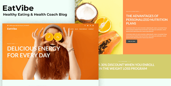 EatVibe (TemplateMonster)